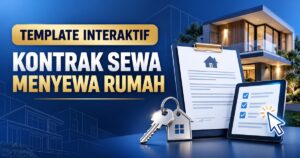 Template Interaktif Kontrak Sewa Menyewa Rumah